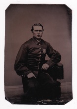 Occupational Tintype Photo of Police Officer