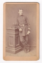 Bath England Police Officer CDV Photo