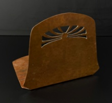 Dirk Van Erp Arts & Crafts Copper Bookend