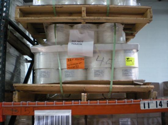 FoodBev Trans Seal 7 7/8" x 2000' clear approx 45 rolls