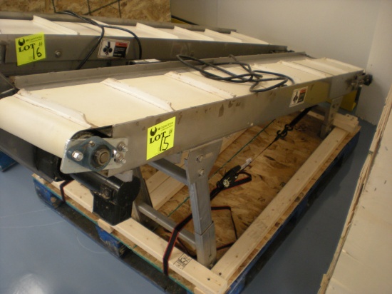 Midland Packaging Model 253G-200E Serial J17-02377 Conveyor 6'