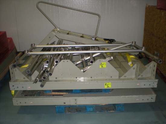 Mezzanine dissassembled,on pallet ,ready to ship