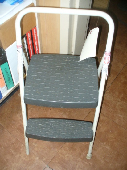 2 STEP FOLDING LADDER