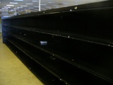 LOZIER MODEL  SHELVING BLACK ISLAND 28 FT X 75 IN X 22 IN
