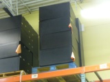 PALLET WOOD CUBBY MERCHANDISER 6 UNITS
