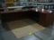 L Shape wooden office desk (8'6