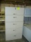 Five Drawer File Cabinet with Key (3'x1'6