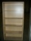 5 tier wood bookcase (3'x1'1