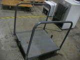 Metal 2 handle rolling cart (2'4