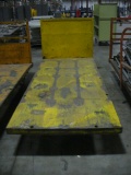 Metal Flat Bed Rolling Cart (8'x10