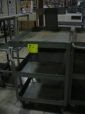 Metal Rolling Cart 3 Shelf (3'x3'x3')