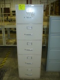 Metal 5 drawer file cabinet (1'3