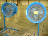 Patterson High Velocity Fan with pedestal stroller floor mount