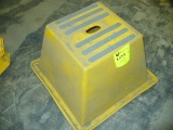 Yellow One Step stool (1'2