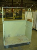 Open front rolling cart (4'x2'2