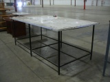 White work table (8'x35