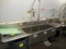 3 TUB S/S SINK WITH LEFT HAND DRAINBOARD & OVERSPRAY