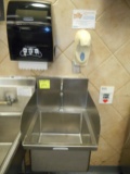 S/S HAND SINK WITH DISPENSERS