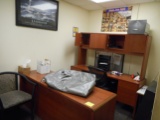 CONTENTS OF OFFICE - NO SECURITY SYSTEM, BUT INCLUDES 3 CHAIRS, DESK, CREDE