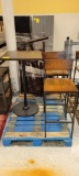 3 PIECE BAR HEIGHT TABLE WITH 2 CHAIRS