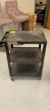 MOLDED 3 TIER AV CART