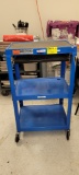 BLUE METAL 3 TIER AV CART MISSING CORD