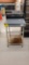 METAL DEPARTMENT WORK DESK WITH CUBBY AND FLIP TOP LID NO KEY 24 X 23 X 44
