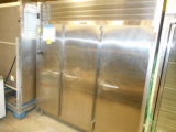 3 DR STAINLESS STEEL S/C  FREEZER