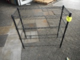 BLACK METRO RACK 3'X1'X3'