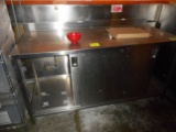 S/S CABINET 5 FT (NO SIDES OR BACK)