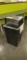 TRASH CAN METAL WITH DOUBLE SIDED FLIP TOP LID