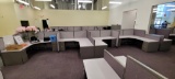 CUBICLE GROUP 4 IN LOT, EACH CUBICLE IS 7' X 7' WITH 2 FILE CABINETS EACH