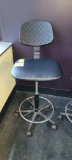 SWIVEL CHAIRS VINYL BAR HEIGHT AND DESK HEIGHT WITH ADJUSTBLE FOOT REST
