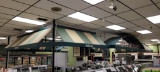 DELI/BUTCHER SHOP CANOPY, 40' X 19' X 3'