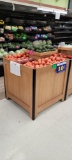 PRODUCE MOBILE DUMP TABLE 36 X 36 X 36 WITH SQUARE RISER