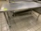 TABLE STAINLESS 72 X 36 WITH WHEELS