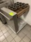STAINLESS DISH TRAY MOVER WITHSPRING LOADED RISER