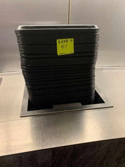 CAFETERIA TRAYS APPROXIMATELY 90