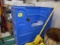 MOLDED LINEN/TRASH TUB BLUE