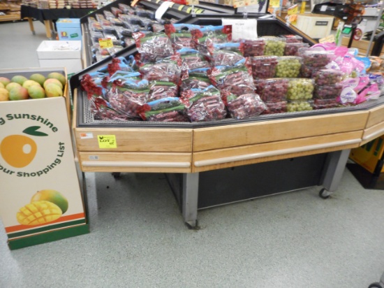 PRODUCE CASE 8 FT MOBILE SELF-CONTAINED SINGLE DECK
