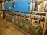 COMPRESSOR RACK WITH 8 COMPRESSORS, NO DANFOSS INCLUDED