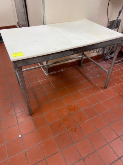 Poly Board Table 4’L 30”W 3’H