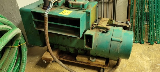 GENERATOR WITH MUFFLER, PARTS REMOVED, WILL NEED PARTS AND REPAIR