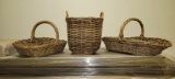 WICKER BASKETS