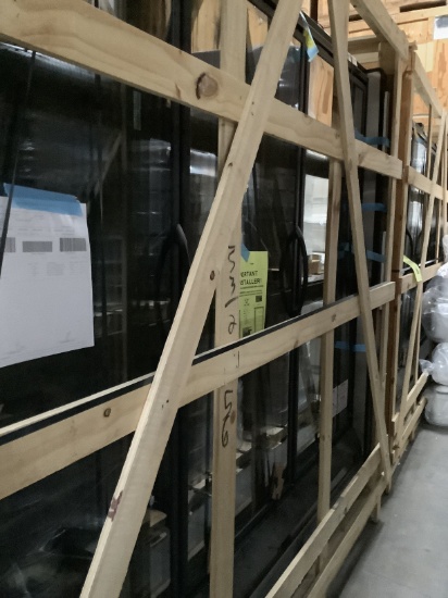 3 door, air cooled refrigerated case. THIS ITEM LOCATED IN FORT WORTH, TX 76102