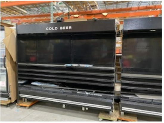 8', air cooled refrigerated case,. THIS ITEM LOCATED IN BOLINGBROOK, IL 60440
