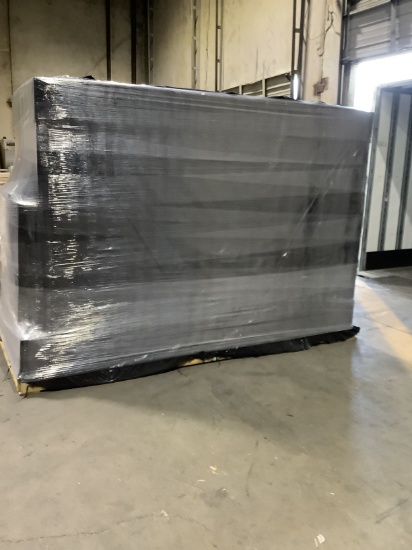 Walk-In Cooler/Freezer Panels with doors and internal wall splitting the bo