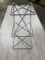 WIRE 3 TIER EASEL POWDERCOAT STARDUST SILVER 1 PER CARTON