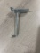 4IN SLATWALL HOOK 120 GRIT BRUSHED ZINC PACKED 100 PER CARTON