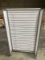 H SLATWALL FIXTURE WHITE 1 PER CARTON